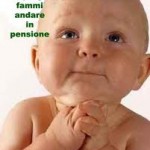 bimbo e vignetta a lato