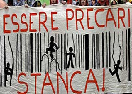 il lavoro dei precari