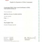attestato lingua inglese-livello A2