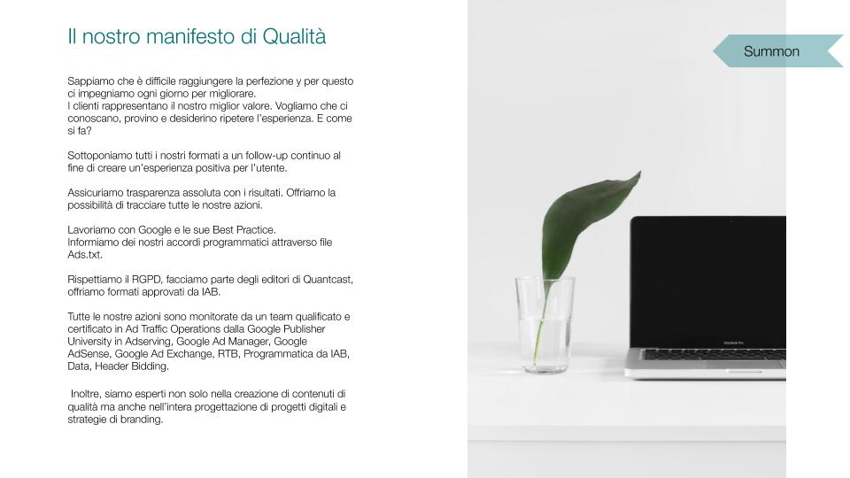 Linee guida di Qualità in SummonPress